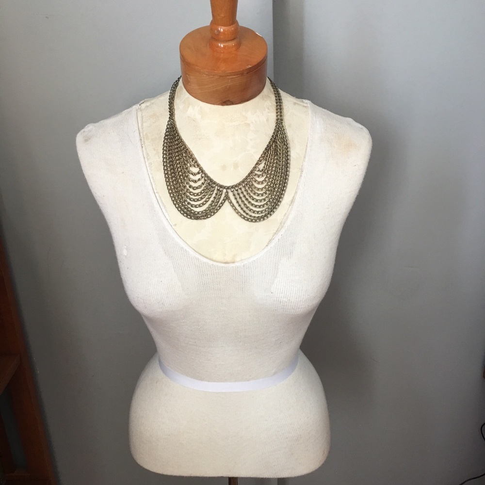 Metal Collar Necklace